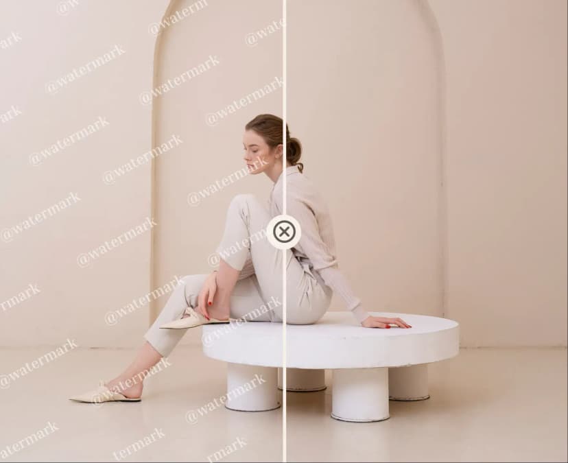 AI watermark removal